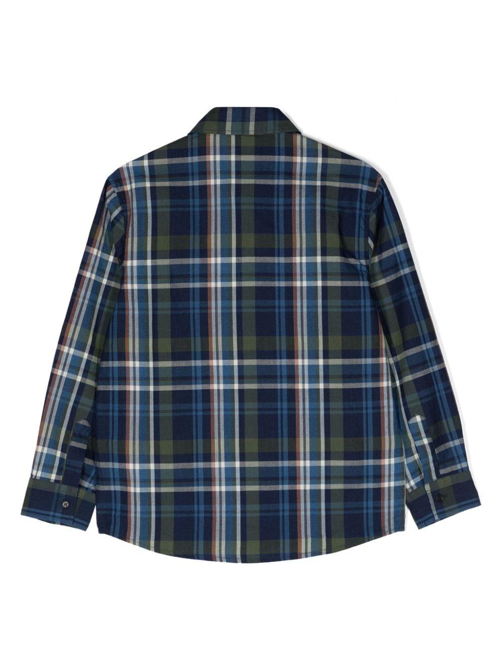 camicia quadri bambino