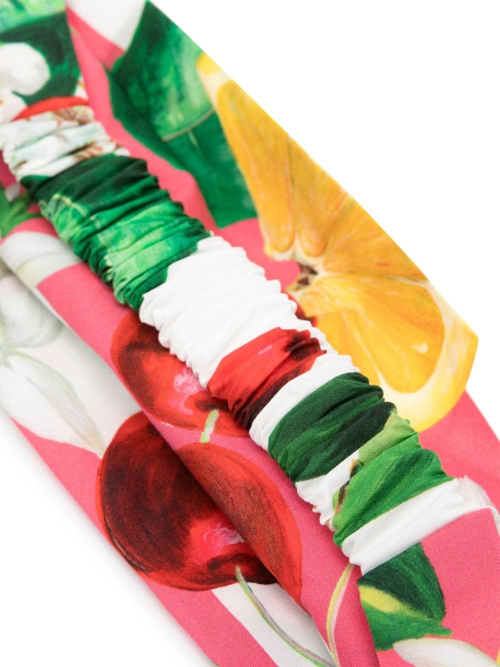fascia a fiori bambina