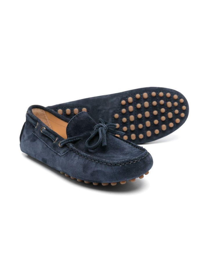 Mocassini bambino blu navy