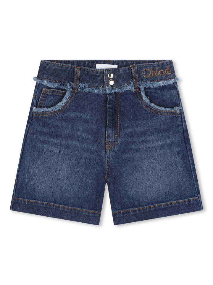 Shorts denim bambina