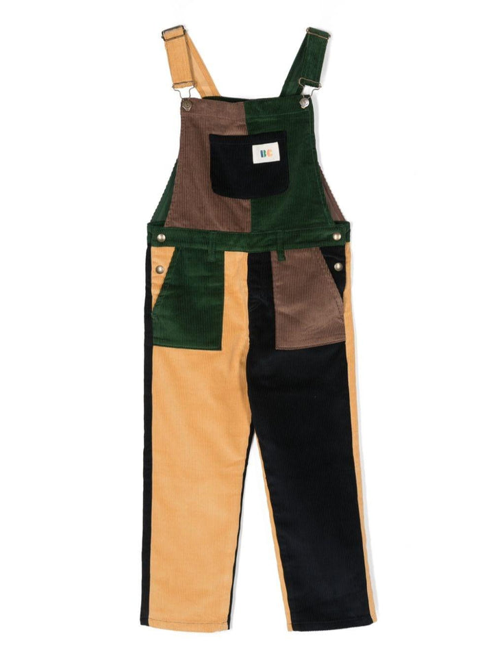Salopette multicolor bambino