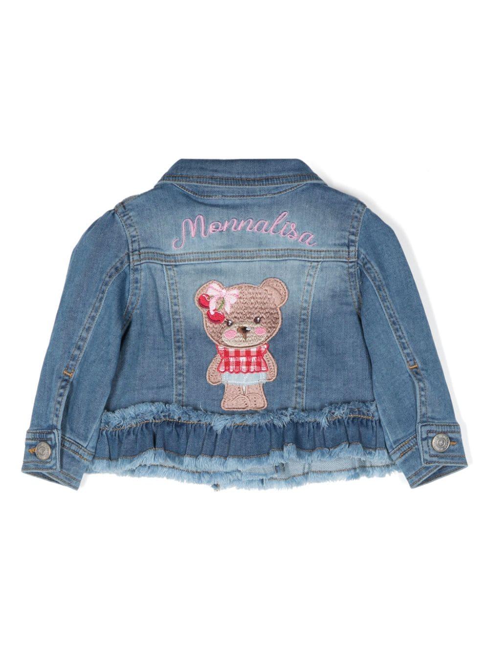 Giacca denim neonata