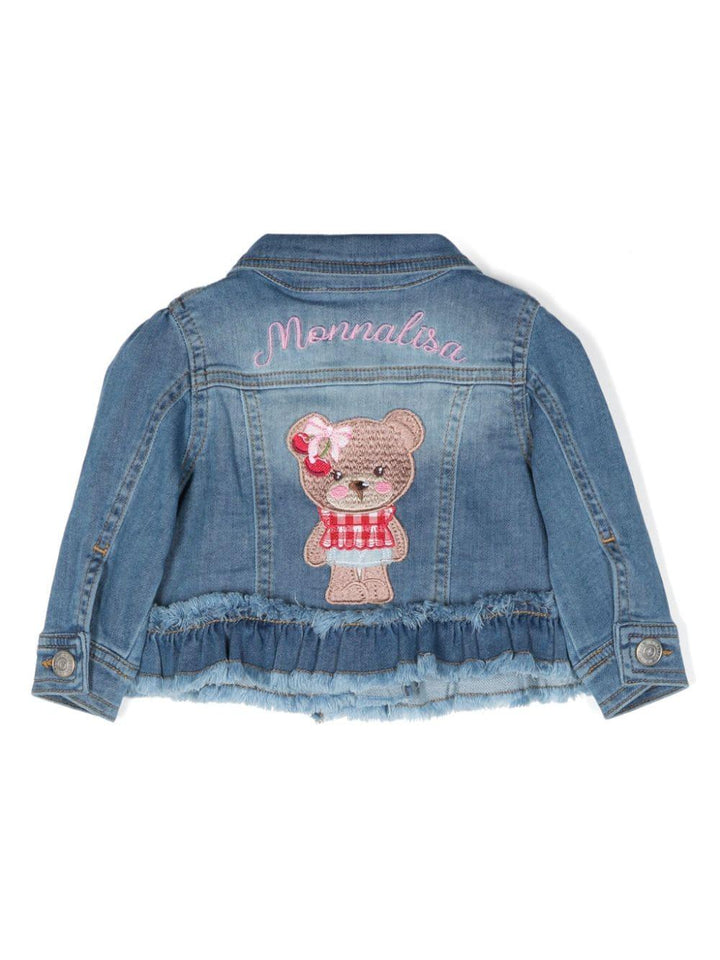 Giacca denim neonata