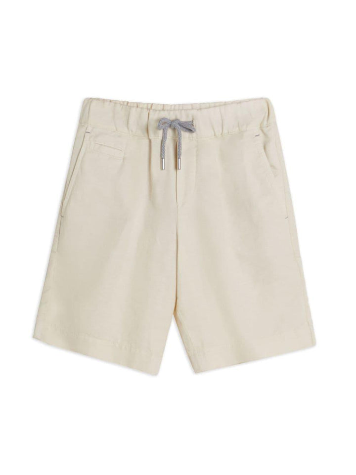 Bermuda bianco avorio bambino