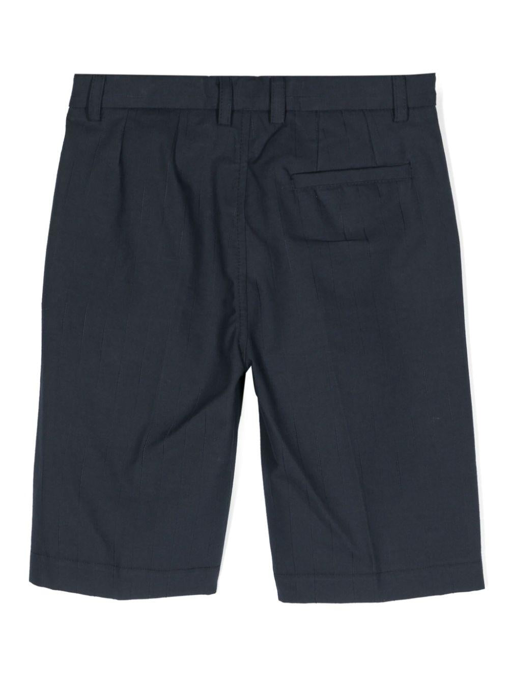 Shorts blu bambina