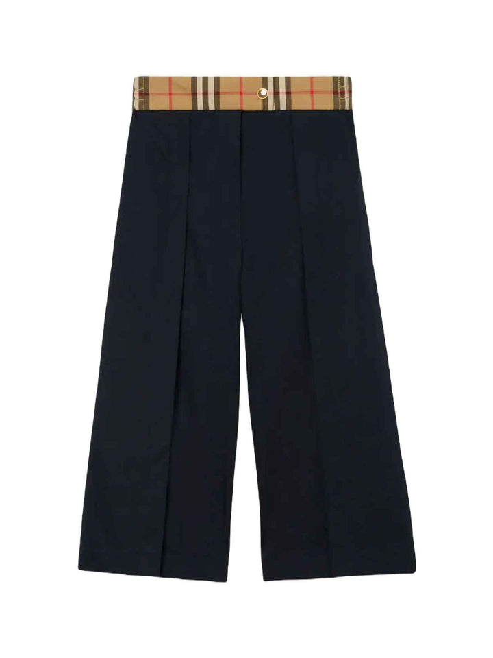 Pantaloni blu bambina