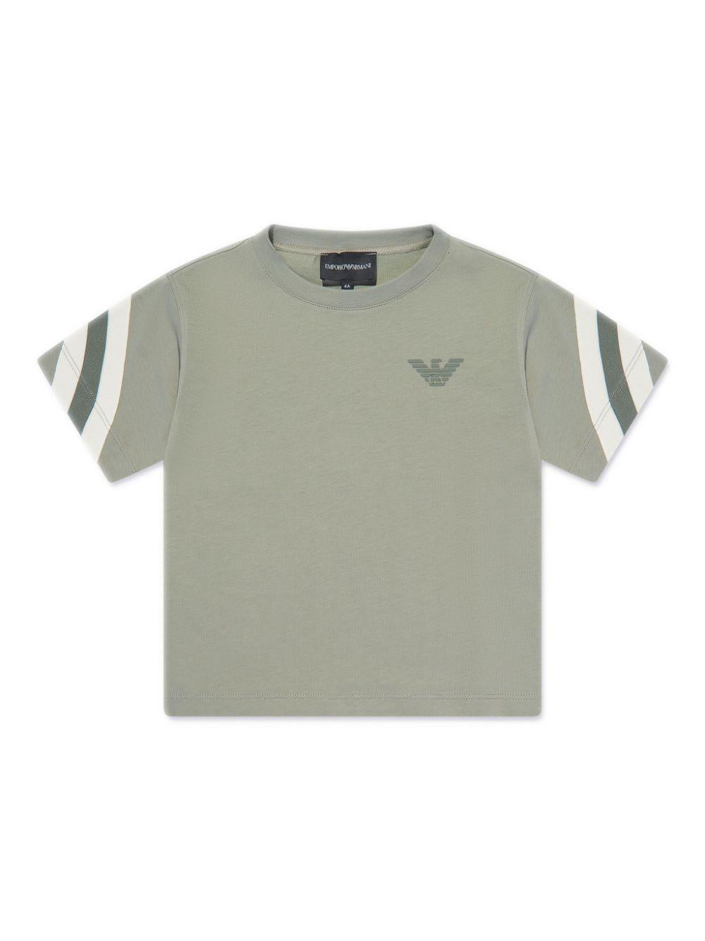 T-shirt verde oliva bambino
