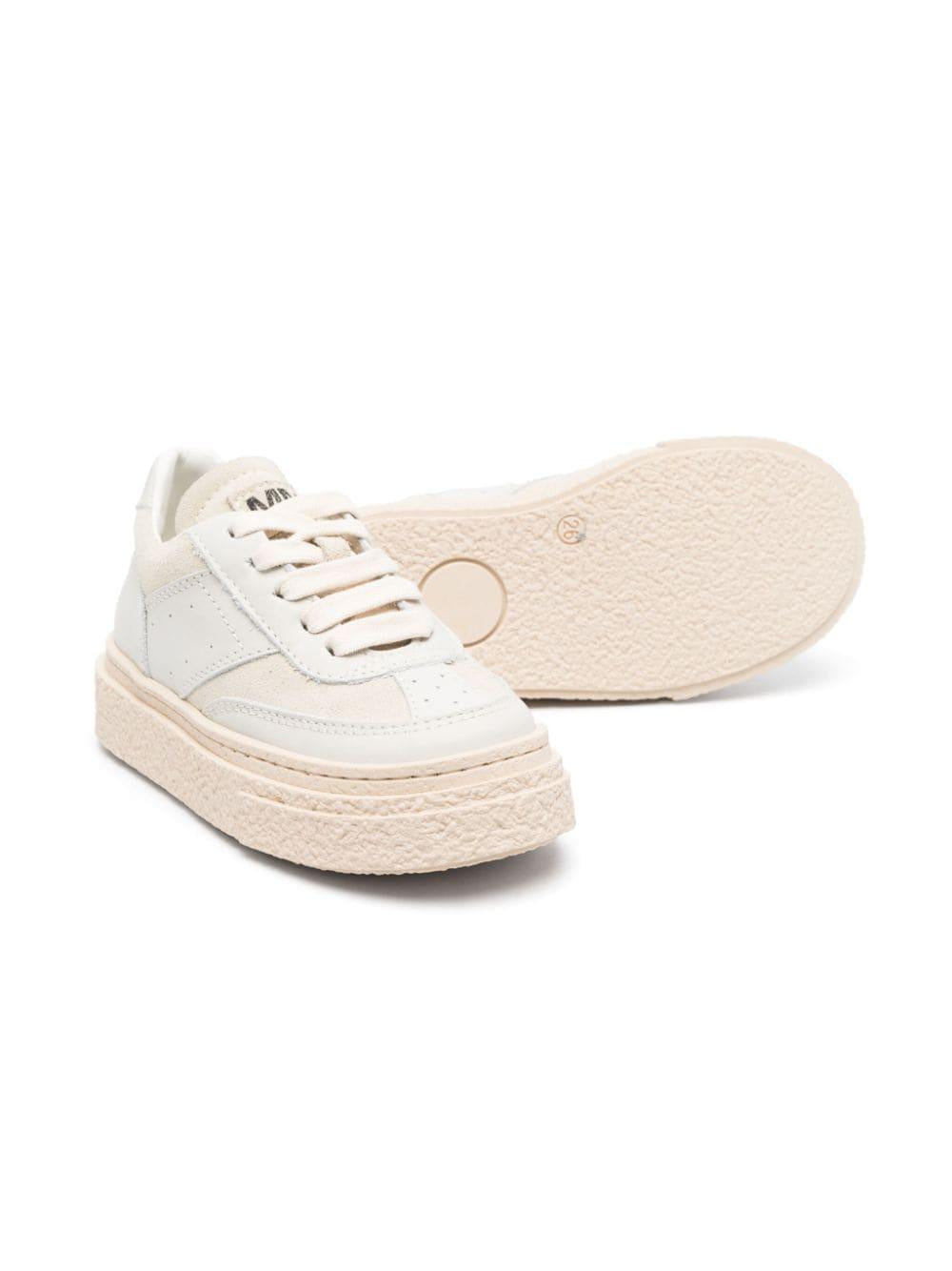 Sneakers bianche bambina 75039 VAR01 MM6 KIDS 