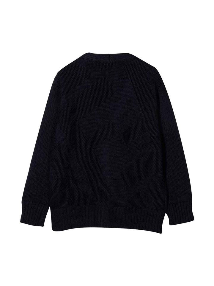 Cardigan blu bambino