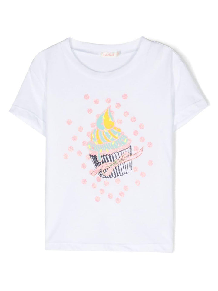 T-shirt bambina bianca
