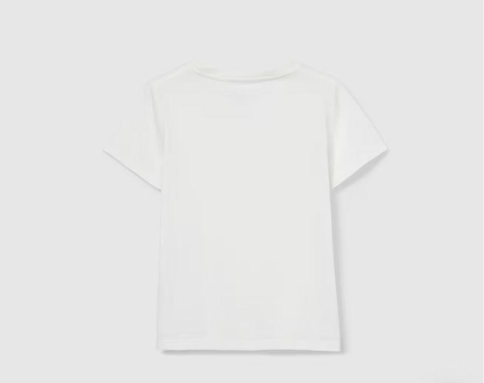 t-shirt bianca bambino 547559XJHFC 9214 GUCCI KIDS 