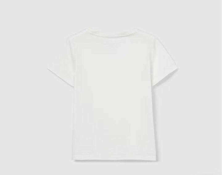 t-shirt bianca bambino 547559XJHFC 9214 GUCCI KIDS 
