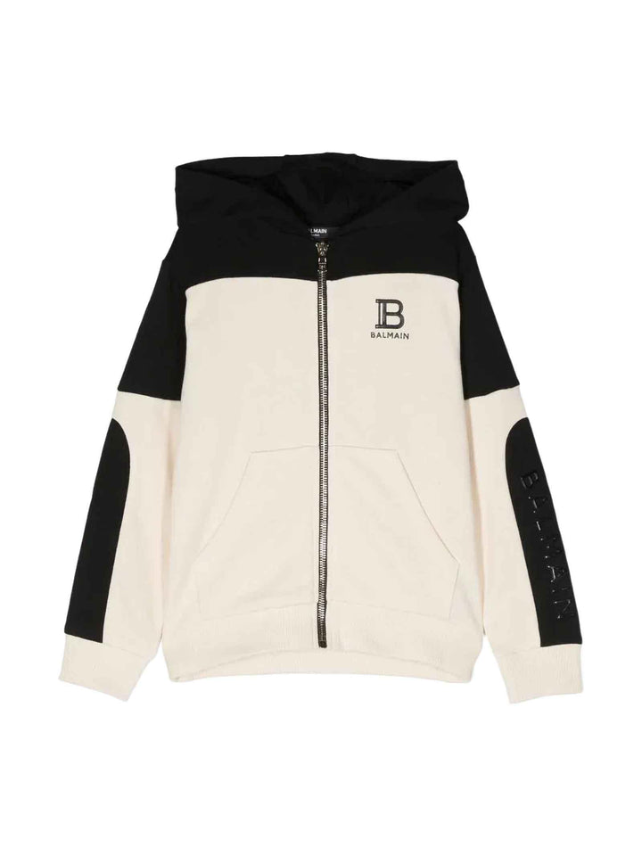 Felpa nera unisex