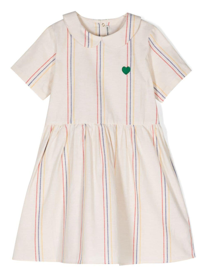 Abito beige/multicolor bambina