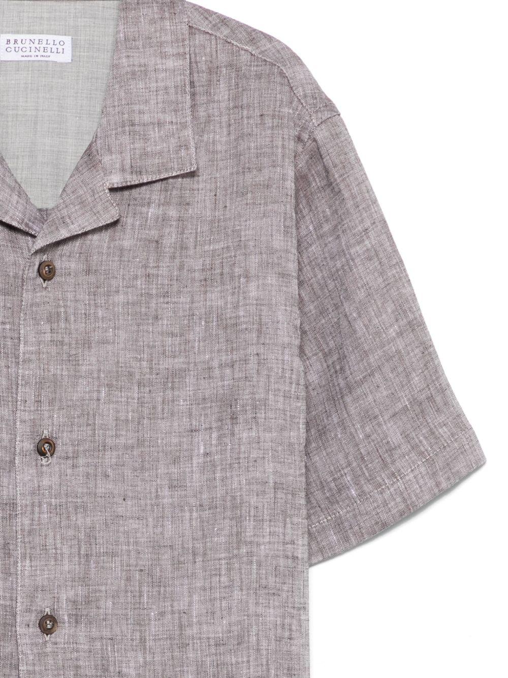 camicia marrone bambino