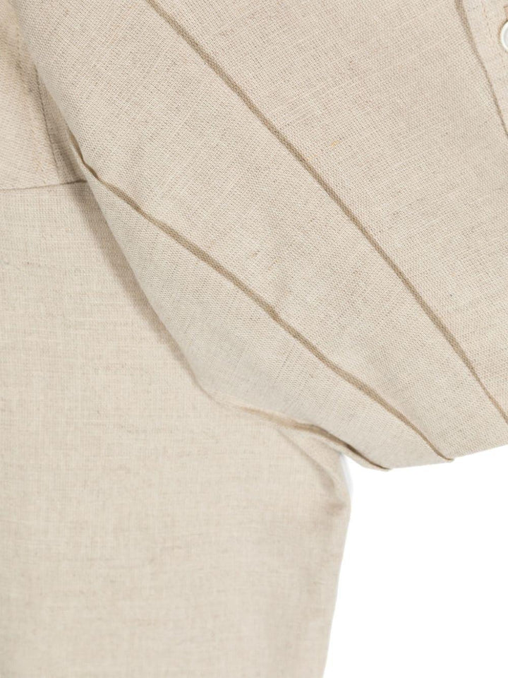 Camicia beige bambina