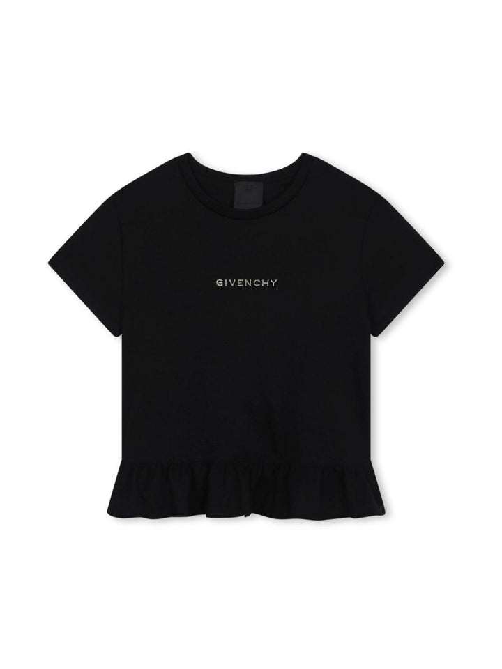 t-shirt nera bambina