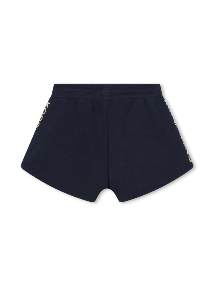 shorts blu bambina