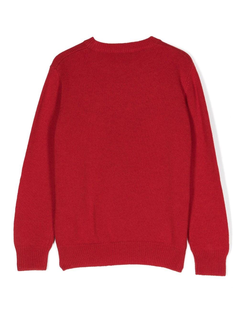 Maglione rosso bambino