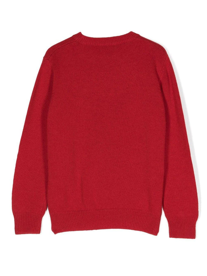 Maglione rosso bambino