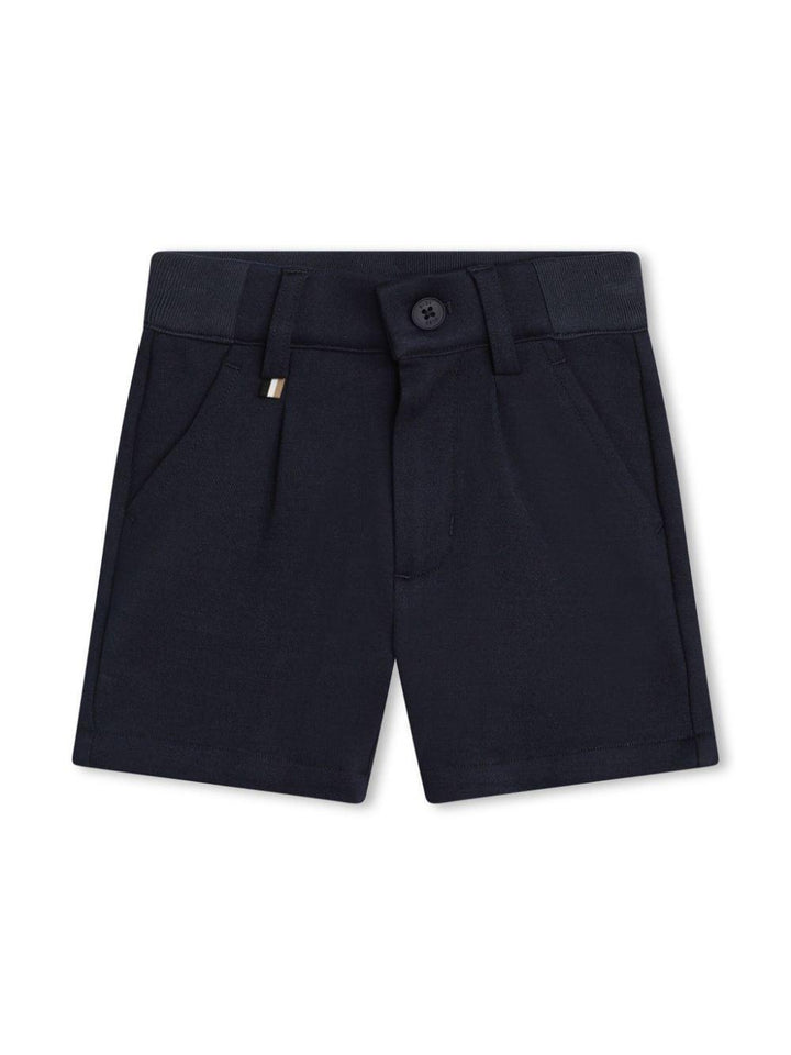 Shorts neonato blu navy