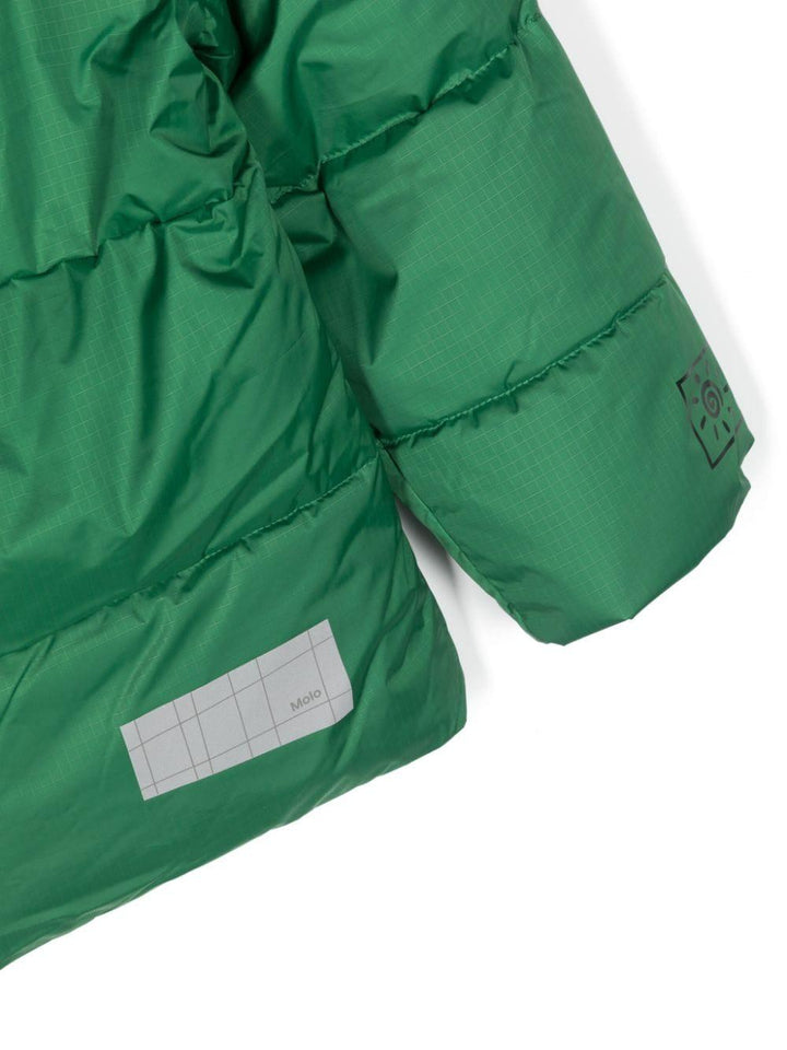 Piumino verde unisex