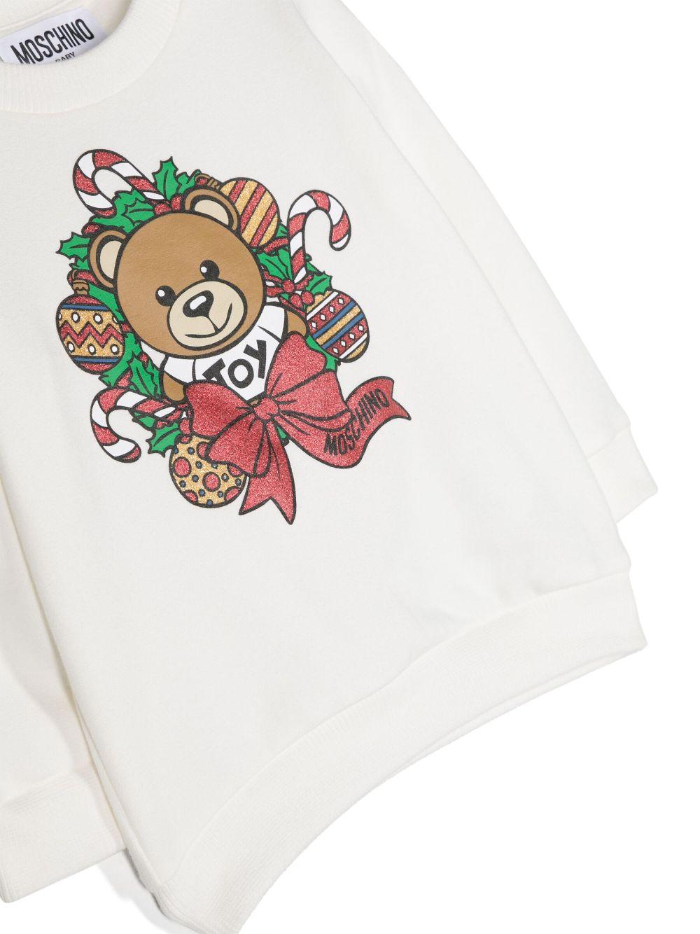 T-shirt bianca latte  unisex con stampa
