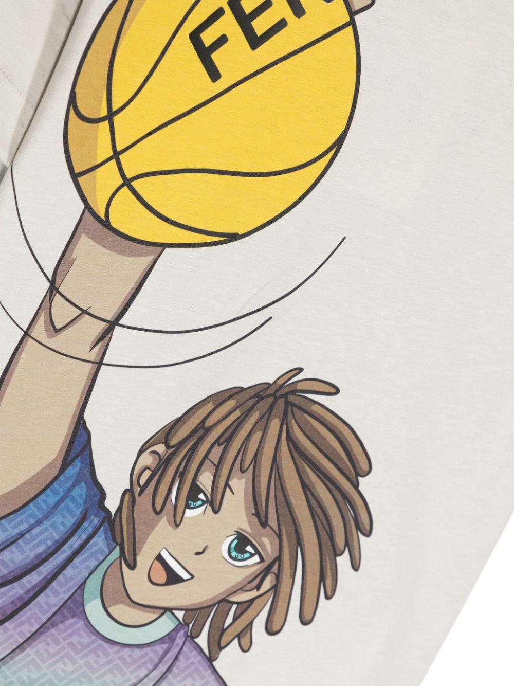 T-shirt grigia bambino