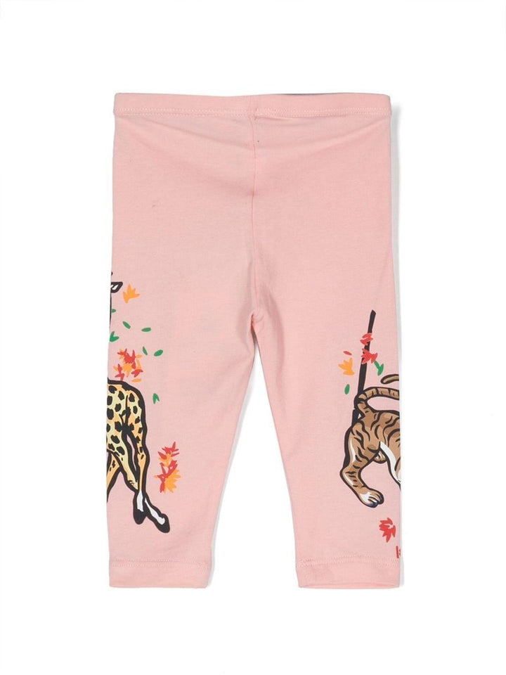 Leggins rosa neonata K04217 46G KENZO KIDS 