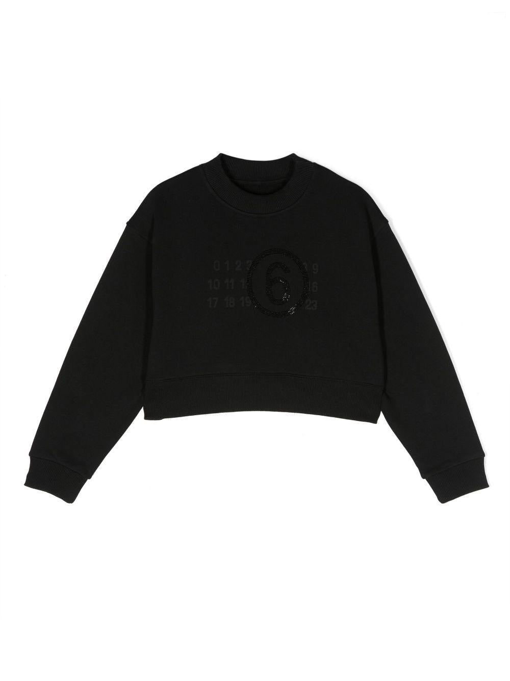 Felpa nera unisex