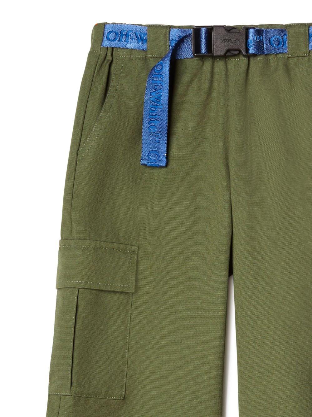 Pantaloni verde oliva bambino