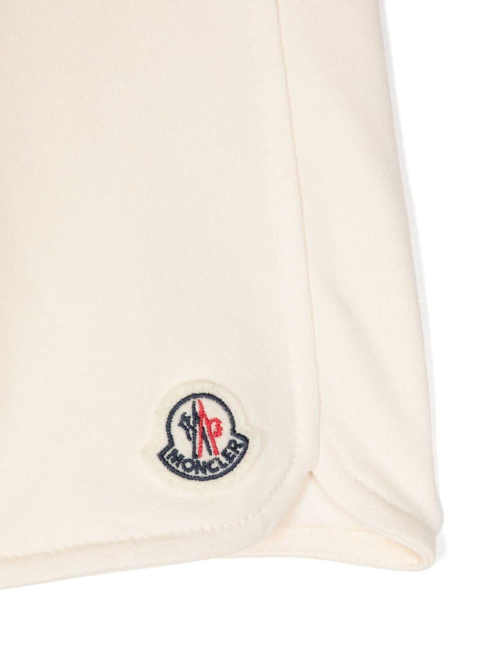 Pantaloni crema neonata