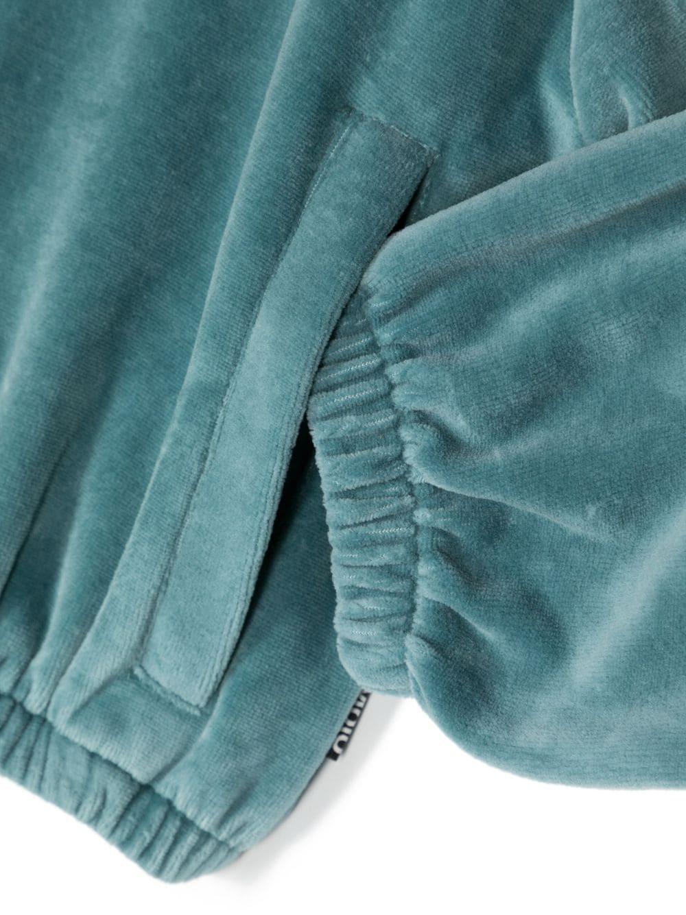 Felpa azzurra bambina