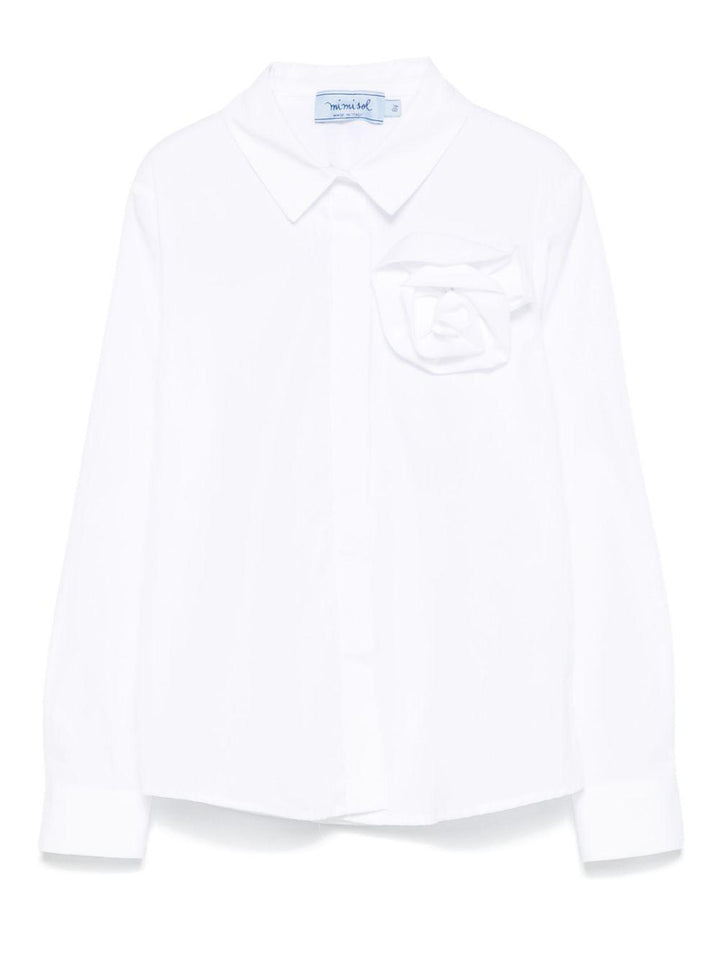 camicia bianca bambina