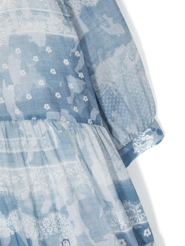 Abito denim bambina