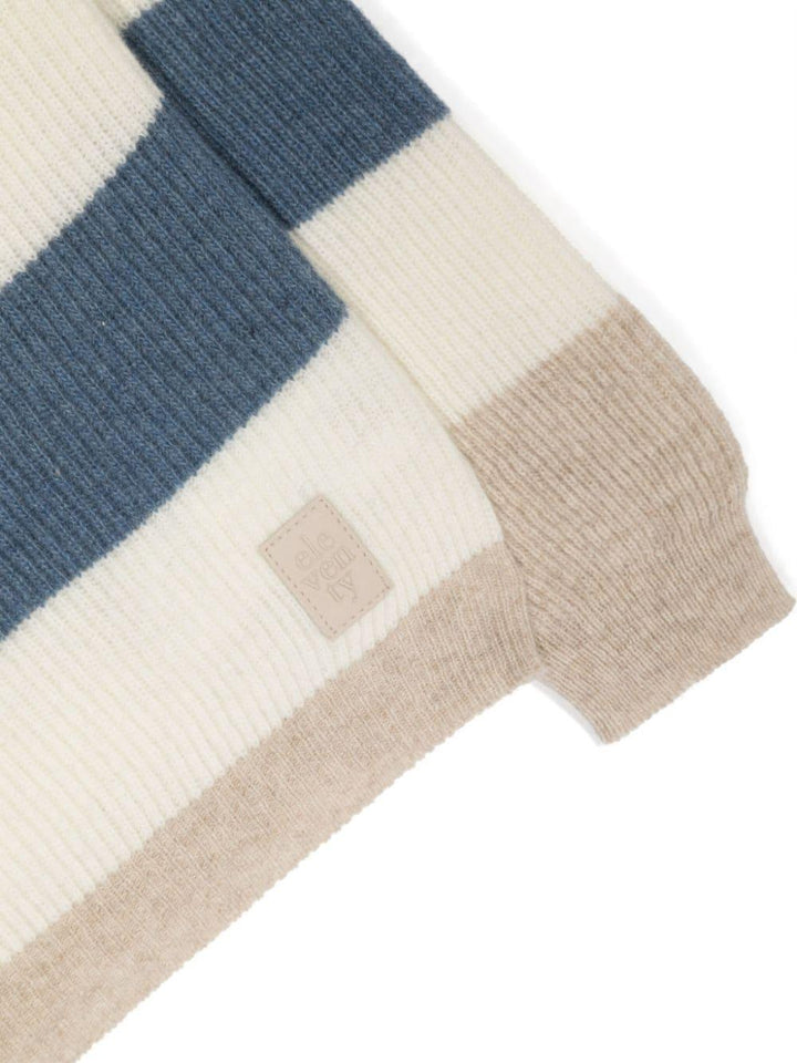 Maglione bianco/multioclor bambino