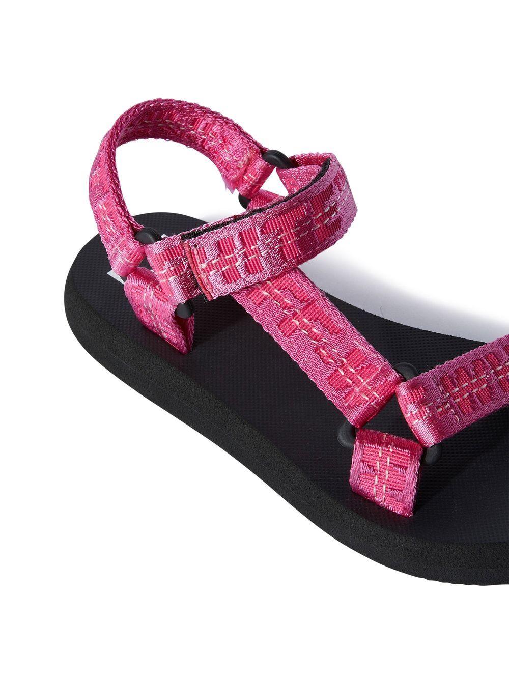 sandali fucsia bambina OGIH001S23FAB001 3210 off-white kids 