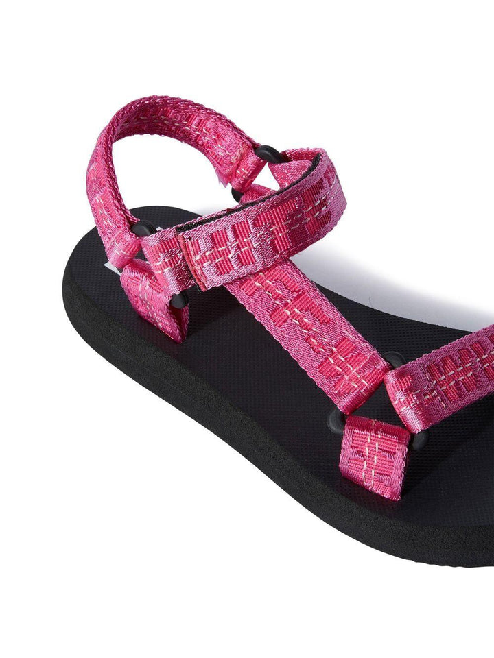sandali fucsia bambina OGIH001S23FAB001 3210 off-white kids 