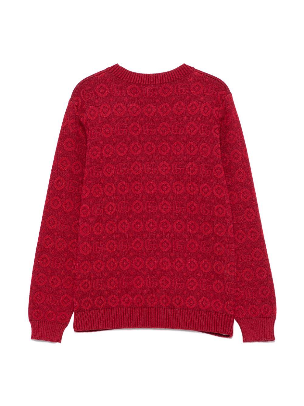 Maglione rosso bambino