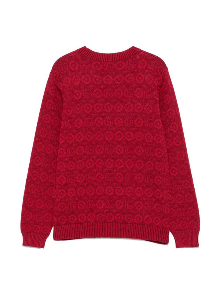 Maglione rosso bambino