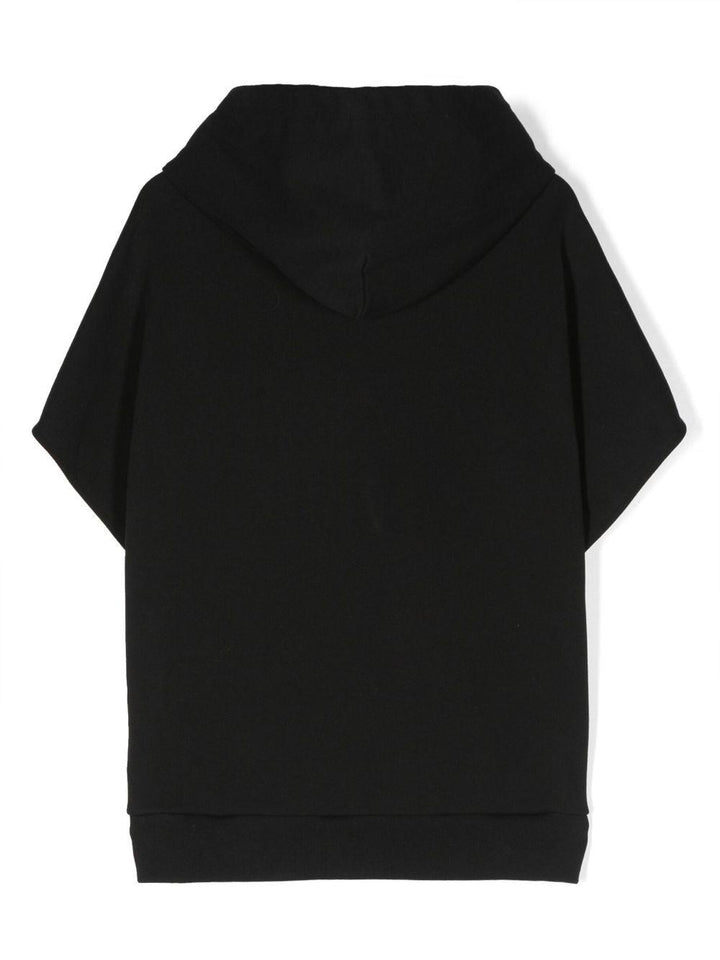 Felpa in cotone con dettagli applicati N21791N0216 0N900 N°21 KIDS 