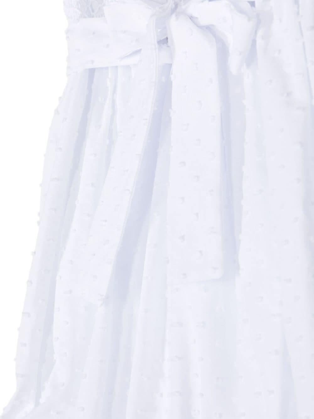 pagliaccetto bianco neonata