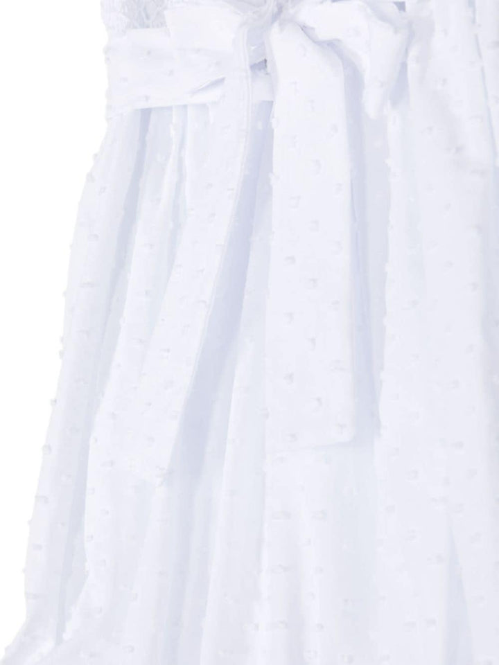 pagliaccetto bianco neonata