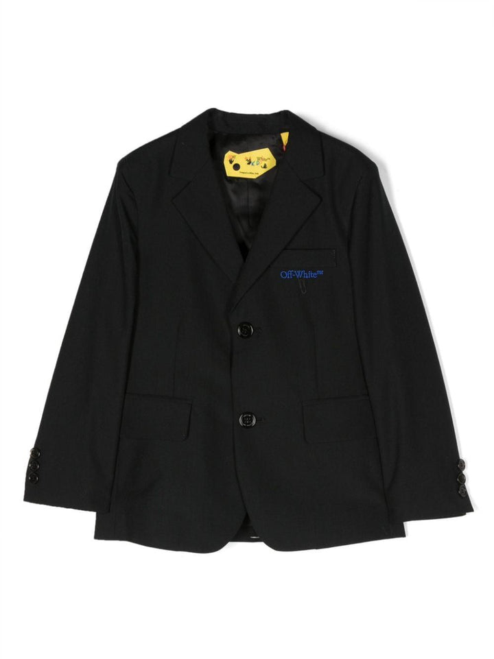 Blazer nero bambino