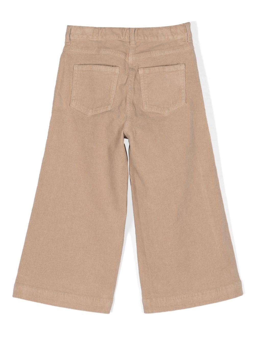 Pantaloni beige bambina