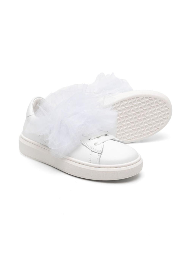 Sneakers bianca bambina