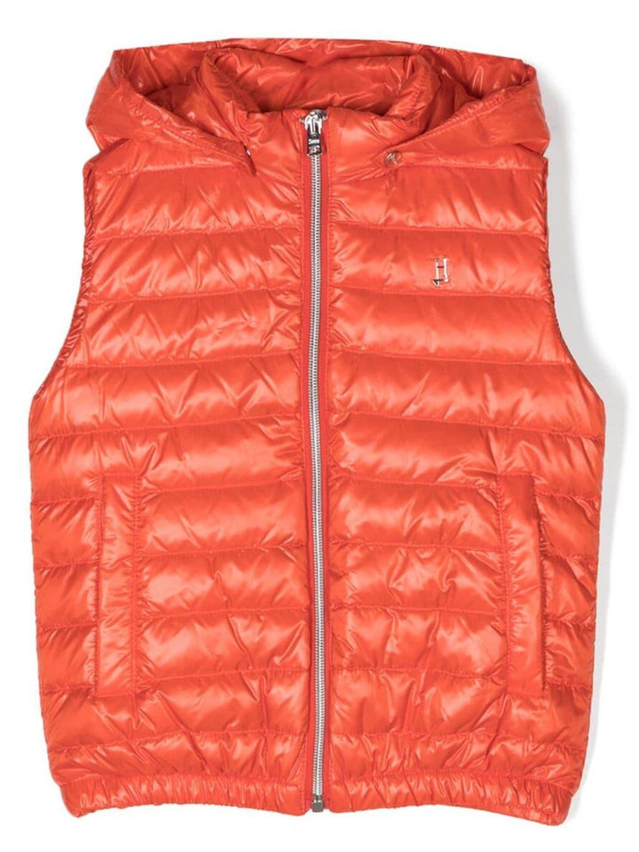 Gilet arancione bambino PI000008X12017 5300 HERNO KIDS 