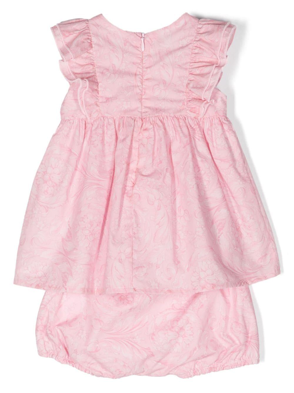 Abito rosa neonato