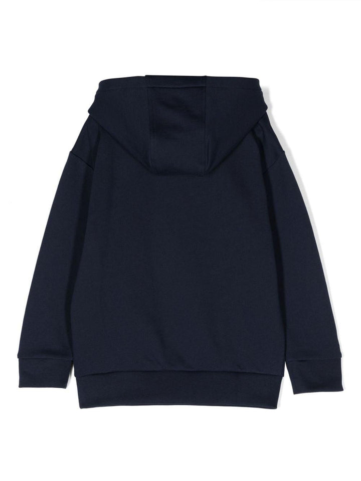 Felpa blu bambino