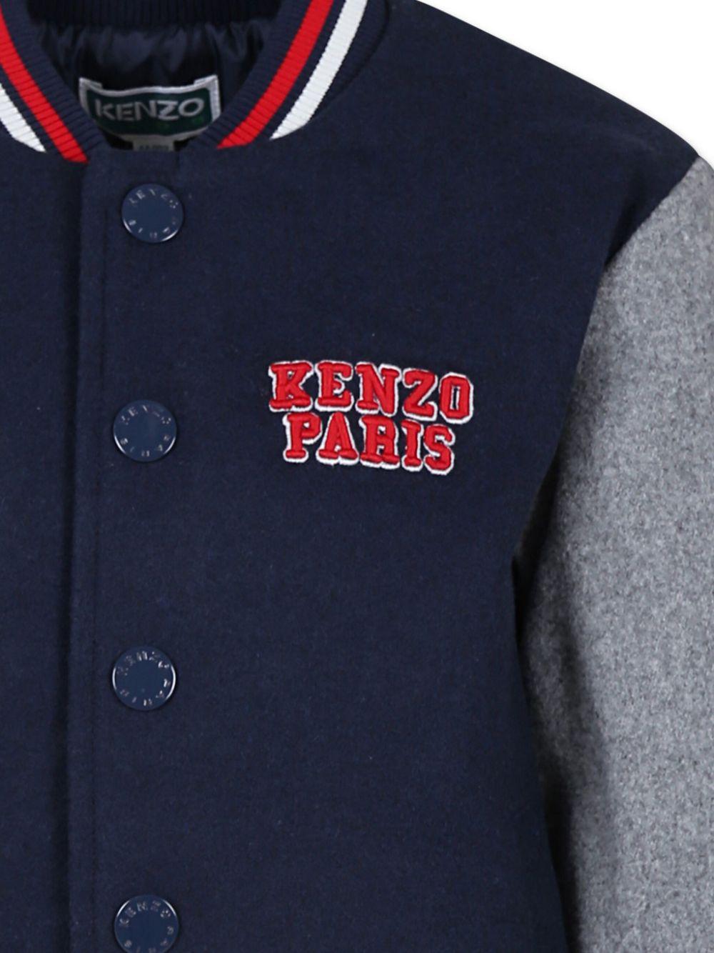 Bomber blu bambino
